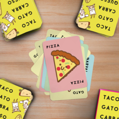 Taco Gato Cabra Queso Pizza